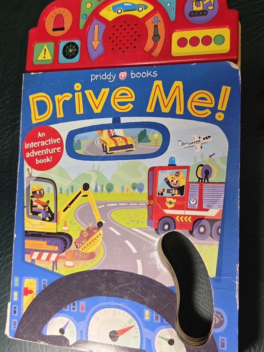 **Drive Me! Interactive Kids Toy Book - Blue** - Picture 1 of 4